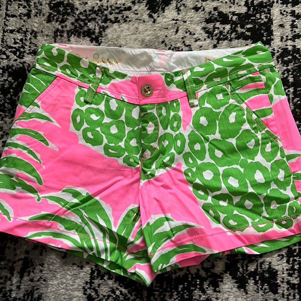 Lilly Pulitzer The Callahan Shorts Size 6